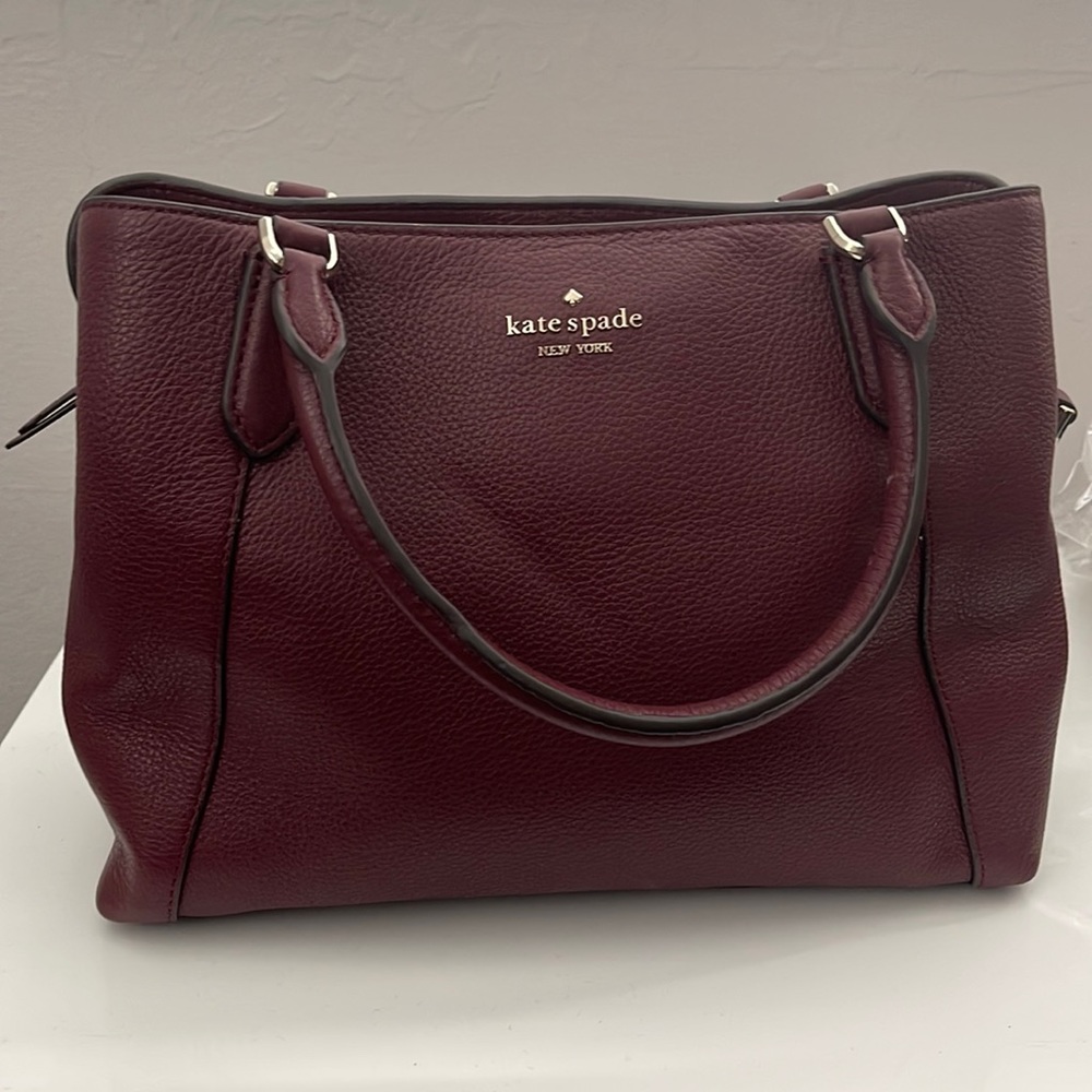 Kate spade burgundy purse